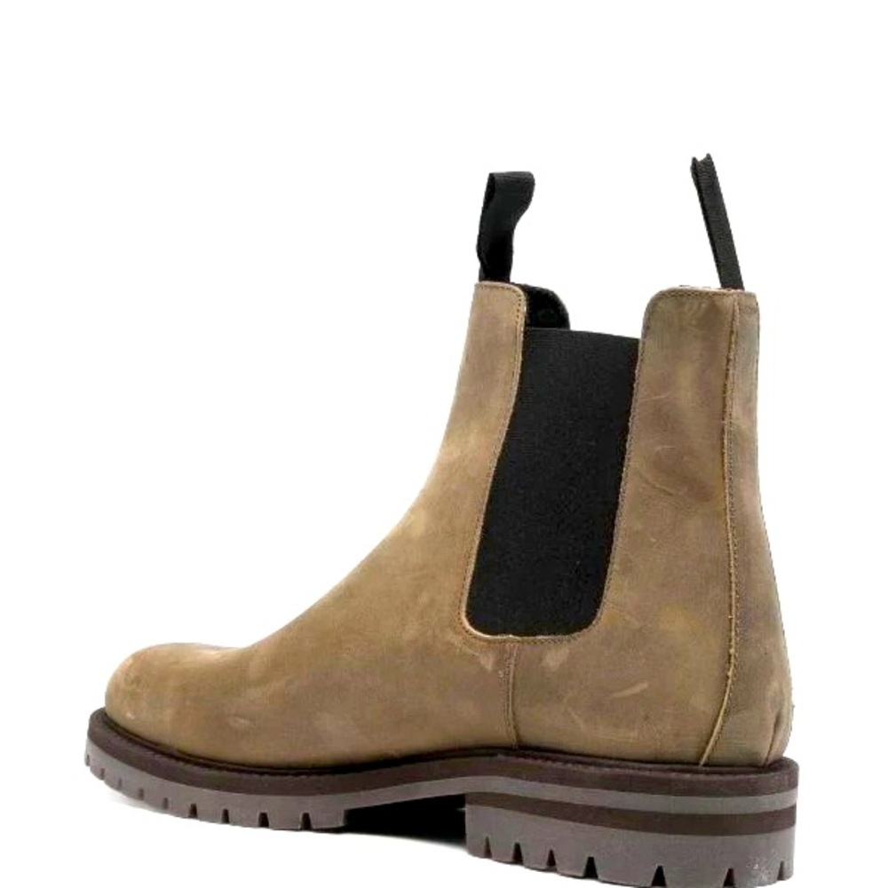 Common Projects
ridged leather Chelsea boots